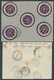 SLG. ALLE WELT 1924/5, 2 Einschreibbriefe Von Portugal Und Argentinien Mit Nummerierten Einschreibzetteln Vom Ausland üb - Gebruikt