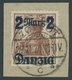FREIE STADT DANZIG 43III BrfStk, 1920, 2 M. Auf 35 Pf., Ohne Netzunterdruck, Zeitgerechte Entwertung ZOPPOT C, Prachtbri - Autres & Non Classés