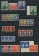 Delcampe - LOTS **, Reichhaltige Dublettenpartie DDR Von 1949 - 1956 Mit Einigen Guten Werten, Sätzen Und Blocks, Erhaltung Feinst/ - Colecciones