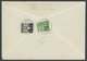BUNDESREPUBLIK 117-20 BRIEF, 1949, Helfer Der Menschheit Mit Rückseitiger Zusatzfrankatur Auf Echt Gelaufenem FDC In Die - Used Stamps
