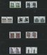 LOTS **, 1951-97, Verschiedene Postfrische Waagerechte Paare, U.a. Mi.Nr. 188 Und 694-703, Pracht, Mi. 500.- - Used Stamps