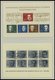 LOTS **,o , Fast Nur Gestempelte Dublettenpartie Blocks Von 1959-84 In 2 Spezialalben, U.a. Bl. 2 (2x Postfrisch, 1x Ges - Used Stamps