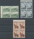 NORD-EPIRUS 1-17 VB **, 1940, Freimarken In Viererblocks, Postfrischer Prachtsatz, Mi. 120.- - Altri & Non Classificati