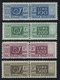 PAKETMARKEN Pa 66-80 **, 1946/52, Posthorn/Wertziffer, Wz. 3, Prachtsatz, 300 L. Fotoattest Sorani, Mi. 2500.- - Pacchi Postali