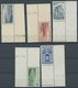 MONACO Aus 165-86 **, 1938/9, Ansichten, 14 Verschiedene Werte Aus Der Bogenecke Mit Druckdatum, Postfrisch, Pracht - Andere & Zonder Classificatie