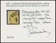 ÖSTERREICH BIS 1867 1Ya O, 1854, 1 Kr. Gelb, Maschinenpapier, Type III, Maschiges Papier, K1 PEST(H), Pracht, Fotobefund - Used Stamps