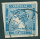 ÖSTERREICH BIS 1867 6II O, 1851, 0.6 Kr. Hellblau, Type IIIb, Mit Originalgummi Und K1 CILLI, Pracht, Befund Klambauer - Usados