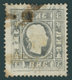 ÖSTERREICH BIS 1867 11Ib O, 1858, 3 Kr. Schwarz, Type Ib, Mit Deutlichem Maschinenabklatsch, Pracht, Fotoattest Dr. Ferc - Usados