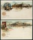 GANZSACHEN 1893, WORLD`S COLUMBIAN EXPOSITION, 11 Verschiedene Ungebrauchte 1 C. Postal Cards Der Serie Goldsmith, Prach - Autres & Non Classés