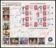 Delcampe - SPORT **,Brief , Olympische Spiele 1992 Auf Spezial Falzlosseiten Der Deutschen Sporthilfe Mit Blocks, Streifen, Markenh - Andere & Zonder Classificatie