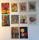 Lotto 10 Cartoline - Fiore Flower Angelo Angel - 5 - 99 Postcards