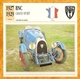 1927 FRANCE VIEILLE VOITURE BNC GRAND SPORT - FRANCE OLD CAR - FRANCIA VIEJO COCHE - VECCHIA MACCHINA - Coches