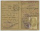 Guerre De 1914-18 . Carte De Circulation De Joseph Pillain, Ravitaillement En Charbon à Berck . - Documents