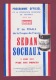 270418 SPORT FOOTBALL Programme Officiel FFF 1957 Parc Des Princes 8e Finale Coupe De France SEDAN SOCHAUX - Books