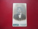 CDV HOMME MOUSTACHES LIMOGES  PHOTO SUGEY - Cartes De Visite