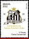 Ref. BR-3215 BRAZIL 2012 FOOTBALL-SOCCER, CENTENARY OF THE SANTOS,, FAMOUS CLUBS, SPORT, MNH 1V Sc# 3215 - Nuovi