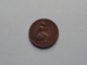 1855 - 1/2 Penny / KM 726 ( For Grade, Please See Photo ) ! - C. 1/2 Penny