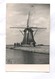 Grouw, Borgmolen    (originele Molen Fotokaart)    2 X Scan - Andere & Zonder Classificatie