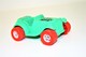 Vintage VINYL TOY CAR : Maker VIKINGPLAST SWEDEN - Roadster 9.00cm - 19XX - Rubber - Other & Unclassified