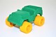 Vintage VINYL TOY CAR : Maker  - Splinder Toys Made In West Germany 10.00cm - 19XX - Rubber - Autres & Non Classés