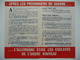 WWII WW2 Tract Flugblatt Propaganda Leaflet In French, PWE F Series/1942, F.42, LE CHANTAGE DES PRISONNIERS DE GUERRE... - Zonder Classificatie