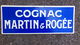 16- COGNAC- RARE BEAU CARTON GAUFRE PUBLICITAIRE COGNAC MARTIN & ROGEE-IMPRIMERIE B. SIRVEN TOULOUSE PARIS - Alkohol