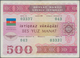 01094 Azerbaijan / Aserbaidschan: Pair Of The 500 Manat 1993 State Loan Bonds, P.13B, Lightly Toned Paper, - Azerbaïjan