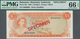 Delcampe - 01098 Bahamas: Set Of 8 SPECIMEN Banknotes From 1/2 Dollar 1968 To 100 Dollars 1968 Specimen P. 26s-33s, A - Bahamas