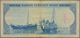 01106 Bahrain: 5 Dinars L.1964 P. 5 In Used Condition With Small Ink Writing At Left, Folds And Creases, L - Bahrein