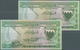 01107 Bahrain: Rare Set Of 2 CONSECUTIVE Notes 10 Dinars L.1964 P. 6, Rare As Running Pair In Condition: U - Bahrein