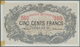 01119 Belgium / Belgien: 500 Francs 1912 P. 65, Highly Rare Unissued Banknote With Perforation "Annule, 28 - [ 1] …-1830 : Before Independence