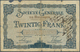 01122 Belgium / Belgien: 20 Francs 1917 P. 89, Strong Used With Very Strong Folds Causing Holes In Paper, - [ 1] …-1830 : Prima Dell'Indipendenza