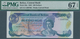 01140 Belize: 100 Dollars 1983, P.50a, Highly Rare Note In Perfect Condition, PMG Graded 67 Superb Gem Unc - Belize