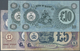 01145 Biafra: Set Of 8 Banknotes Containing 5 Shillings ND(1967) P. 1 (aUNC), 1 Pound ND(1967) P. 2 (F), 2 - Sin Clasificación