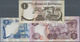 01150 Botswana: Set Of 3 Notes 1, 2 And 5 Pula ND(1976) P. 1-3, All With The Same Serial Number A/1 000208 - Botswana