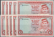 01177 Brunei: Set With 10 Pcs. 10 Ringgit 1986, P.8 In About VF Condition (10 Pcs.) - Brunei