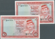 01178 Brunei: Set Of 2 CONSECUTIVE Notes 10 Dollars 1986 P. 8, Both In Condition: UNC. (2 Pcs Consecutive) - Brunei