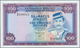 01181 Brunei: Rare Pair Of 2 CONSECUTIVE Notes 100 Ringgit 1988 P. 10, Both In Condition: XF+ To AUNC. (2 - Brunei