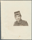 01199 Brunei: Proof Print In Black Color On White Paper Of The Sultan Which Was Used On Nearly Every Bankn - Brunei