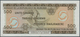 01238 Burundi: 500 Francs 1975 P. 24c, Highly Rare Note In This Condition, Light Vertical Folds And Crease - Burundi