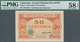 01243 Cameroon / Kamerun: 50 Centimes ND(1922) P. 4, Condition: PMG Graded 58 EPQ. - Camerun