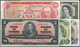 01248 Canada: Set Of 5 Notes Containing 2 Dollars 1937 P. 59b (XF+ To AUNC), 100 Dollars 1954 P. 82b (VF-) - Canada