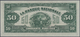 01253 Canada: 50 Dollars / 50 Piastres 1922 Specimen P. S874s Issued By "La Banque Nationale" With Two "Sp - Canada
