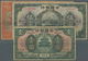 01289 China: Set Of 6 Banknotes Containing 1 Dollar Amoy 1930 P. 67 (F), 2x 5 Yuan 1926 Shanghai P. 66a,b - Cina