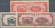 01293 China: Set Of 3 Banknotes Containing 1, 5 And 10 Yuan P. 375, 376, 377, All In Condition: UNC. (3 Pc - China