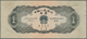 01301 China: 1 Yuan 1956 P. 871, Light Dints In Paper, Unfolded, Original Note With Intaglio Print, Condit - Cina