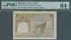 01366 Djibouti / Dschibuti: 50 Francs 1952 P. 25 In Condition: PMG Graded 64 Choice UNC NET. - Gibuti