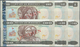 01407 Eritrea: Set Of 6 SPECIMEN Banknotes Eritrea From 1 To 100 Nakfa 1997 P. 1s To 6s, All With Zero Ser - Erythrée