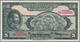 01415 Ethiopia / Äthiopien: 5 Dollars ND(1945) Specimen P. 13s, With Front And Back Separately Printed, Bo - Etiopia