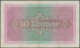 01429 Faeroe Islands / Färöer: 10 Kroner 1940 P. 11a, Pressed, Traces Of Former Folds Especially Visible O - Isole Faroer